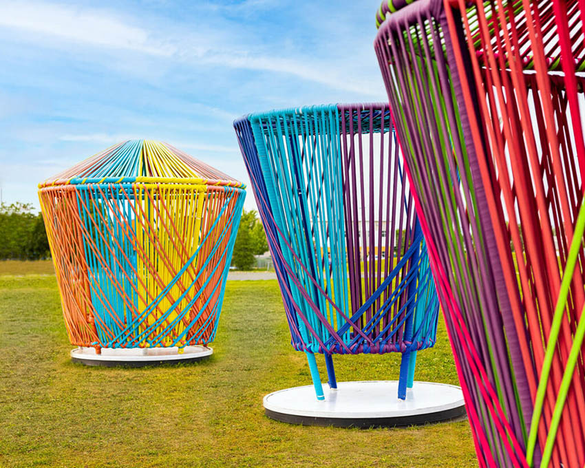 Tác phẩm nghệ thuật công cộng tương tác trong không gian đô thị với người dân tham gia trải nghiệm - 3