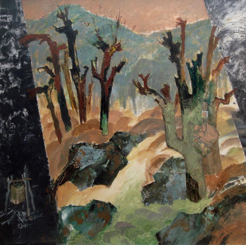 “Dấu tích Trường Sơn” với bố cục mạnh, không khí chiến trường