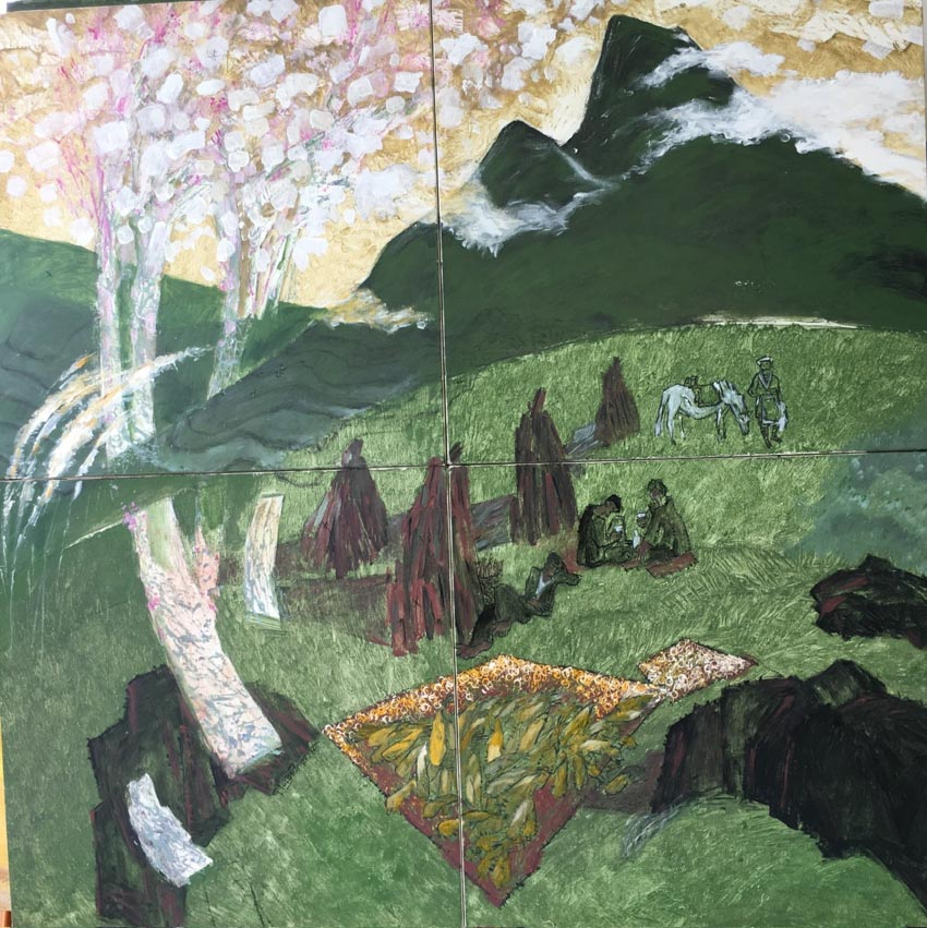 “Đảo trắng Vị Xuyên” trong tông màu thanh nhẹ