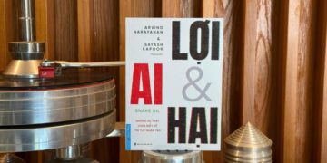 Hình minh họa trí tuệ nhân tạo và con người trong thế giới số đầy dữ liệu - 1