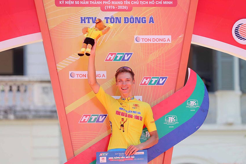 Cúp Truyền hình HTV 2026: Sergei Kulikov thắng chặng cá nhân tính giờ, Yarash bảo vệ thành công Áo vàng - 5