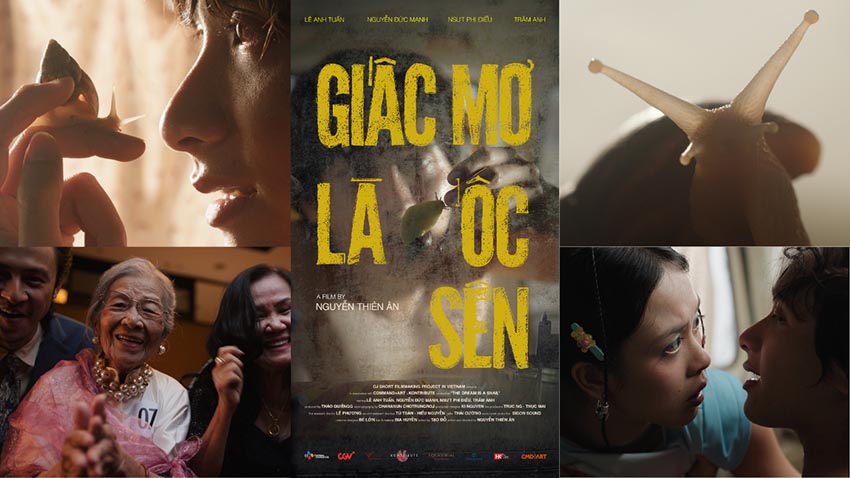 Cảnh phim Giấc Mơ Là Ốc Sên của đạo diễn Nguyễn Thiên Ân được chọn tranh giải tại Liên hoan phim Cannes 2026 - 2