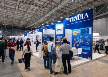 Gian hàng doanh nghiệp Italy tại ProPak Vietnam 2026 giới thiệu công nghệ đóng gói hiện đại