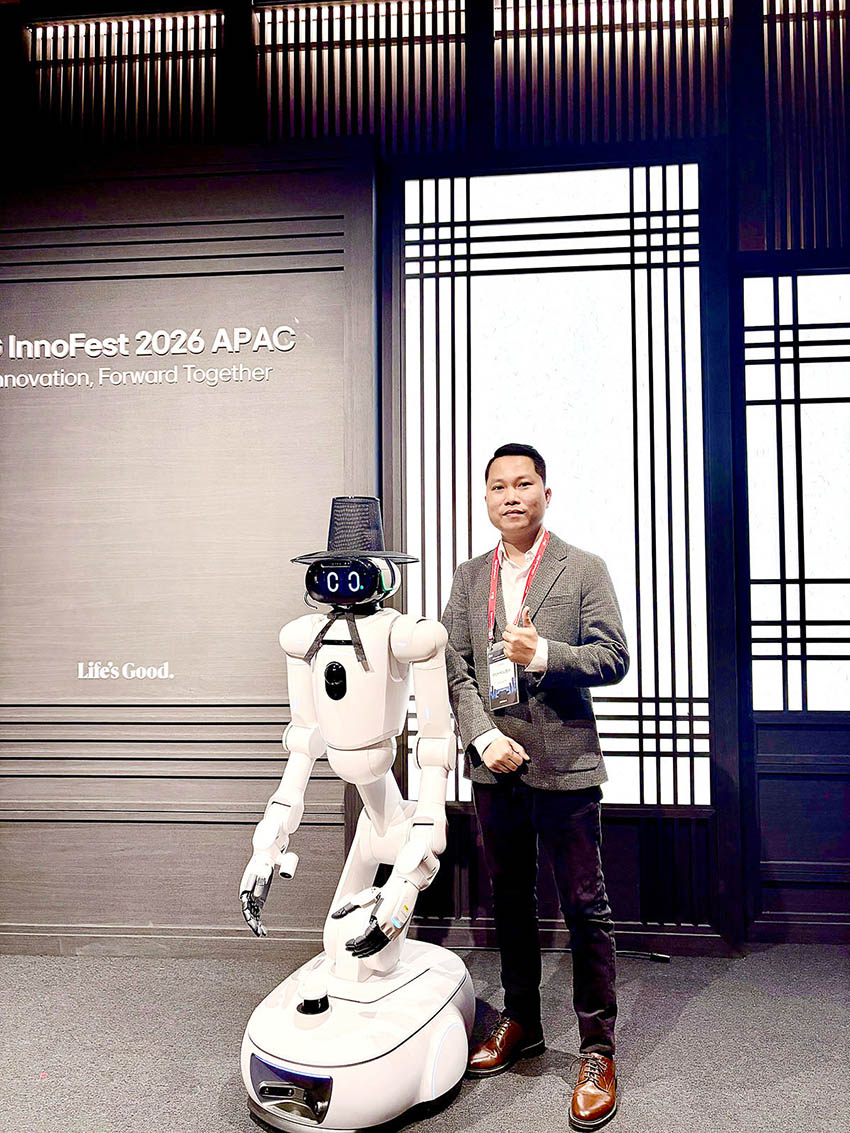 KTS Phạm Hữu Sơn tham dự LG InnoFest 2026 tại Busan, trải nghiệm công nghệ AI và giải pháp nhà thông minh trong không gian sống hiện đại - 4