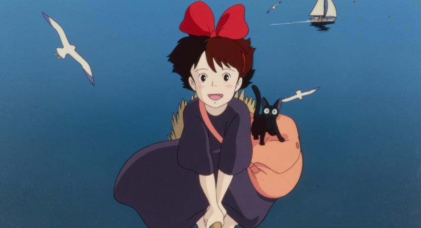 Kiki bay trên bầu trời thị trấn Koriko trong phiên bản IMAX sống động - 1