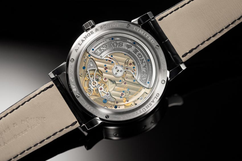 Đồng hồ Lange 1 Tourbillon Perpetual Calendar Lumen phát sáng trong bóng tối - 8