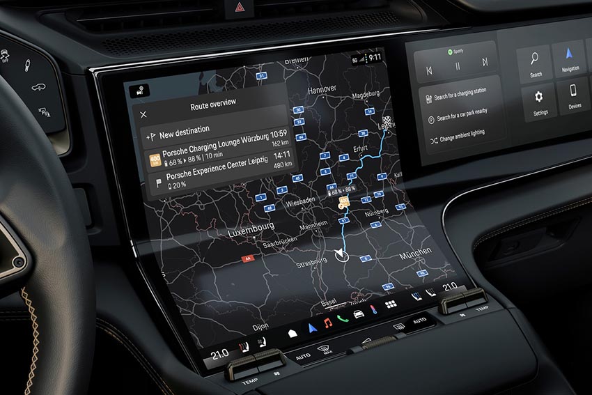 Porsche Cayenne thuần điện thế hệ mới với thiết kế hiện đại và đèn LED đặc trưng tại Việt Nam - 4