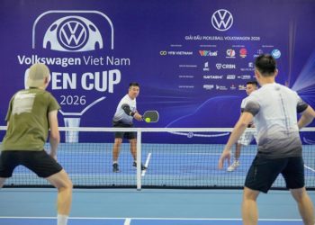 Giải đấu pickleball Volkswagen Viet Nam Open Cup 2026 với đông đảo vận động viên thi đấu và khu trưng bày xe Volkswagen - 2
