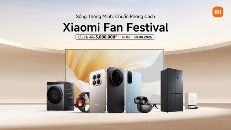 Khách hàng trải nghiệm hệ sinh thái thiết bị Xiaomi tại sự kiện Xiaomi Fan Festival 2026