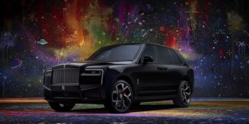 Black Badge Cullinan by Cyril Kongo với thiết kế graffiti nghệ thuật Bespoke độc bản - 1