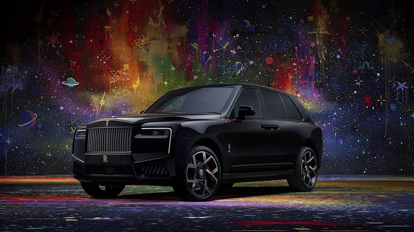 Black Badge Cullinan by Cyril Kongo với thiết kế graffiti nghệ thuật Bespoke độc bản - 1