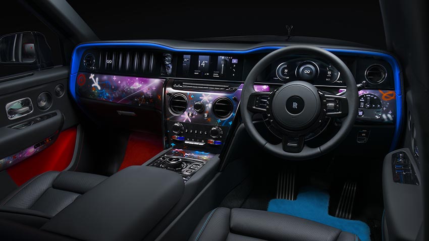 Black Badge Cullinan by Cyril Kongo với thiết kế graffiti nghệ thuật Bespoke độc bản - 2