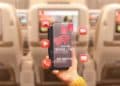 Máy bay Airbus A380 của Emirates được tích hợp hệ thống Wi-Fi Starlink tốc độ cao cho hành khách.