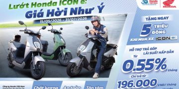Mẫu xe máy điện Honda ICON e: tại đại lý Honda Việt Nam