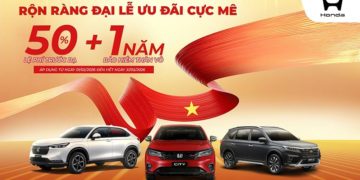 Xe Honda City, BR-V và HR-V trong chương trình ưu đãi tháng 5 tại Việt Nam