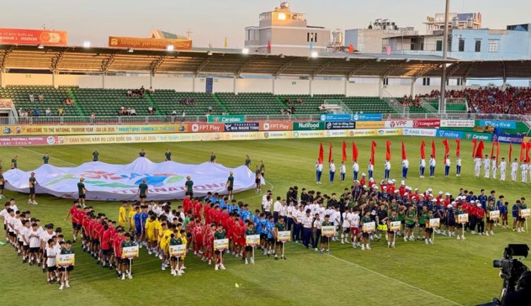 Khai mạc Festival Bóng đá Quốc tế U14 Gia Lai 2026: “Đại ngàn chạm biển xanh” giữa lòng Pleiku - 4