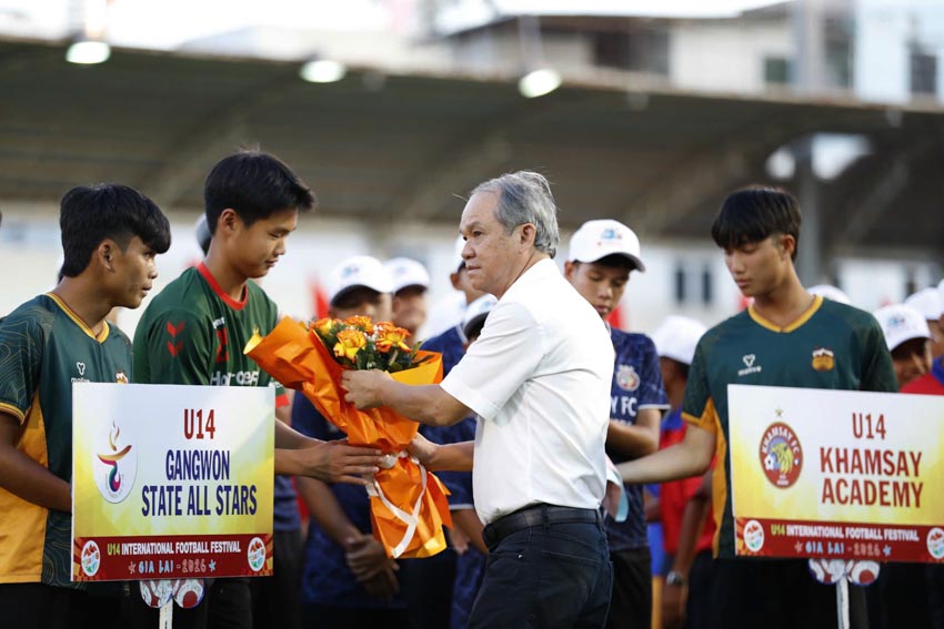 Khai mạc Festival Bóng đá Quốc tế U14 Gia Lai 2026: “Đại ngàn chạm biển xanh” giữa lòng Pleiku - 5