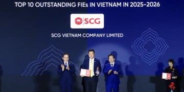 SCG nhận giải Rồng Vàng lần thứ 5: ESG đang trở thành thước đo mới của FDI?