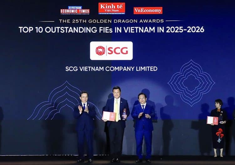 SCG nhận giải Rồng Vàng lần thứ 5: ESG đang trở thành thước đo mới của FDI?