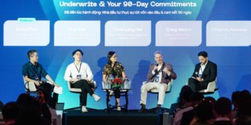 Diễn giả trao đổi về ESG và xu hướng đầu tư bền vững tại Vietnam ESG Investor Conference 2026 ở TP.HCM