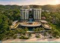Toàn cảnh WorldHotels Long Beach Resort Phú Quốc nhìn ra biển lúc hoàng hôn với không gian nghỉ dưỡng hiện đại - 3