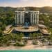 Toàn cảnh WorldHotels Long Beach Resort Phú Quốc nhìn ra biển lúc hoàng hôn với không gian nghỉ dưỡng hiện đại - 3
