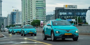 Green SM ra mắt dịch vụ gọi xe điện tại Kazakhstan