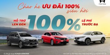 Khách hàng tham quan các mẫu ô tô Honda trong chương trình ưu đãi tháng 6/2026.