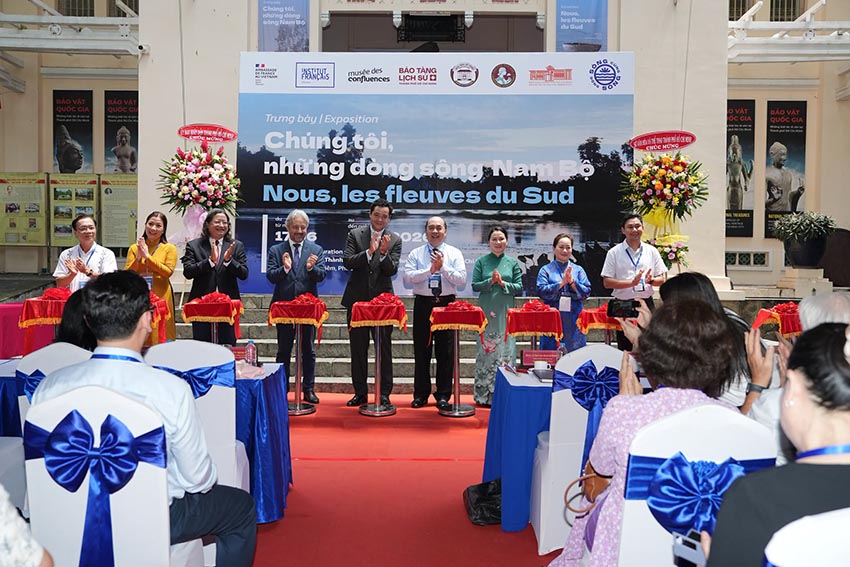 Khách tham quan triển lãm “Chúng tôi, những dòng sông Nam Bộ” tại Bảo tàng Lịch sử TP.HCM - 3