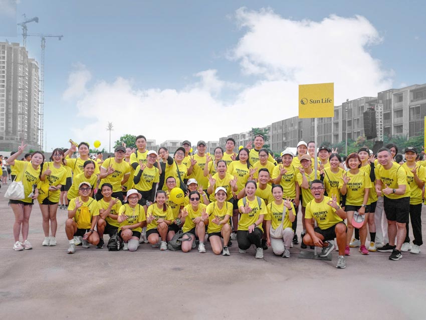 Người tham gia Children’s Cancer Run 2026 tại TP.HCM nhằm gây quỹ hỗ trợ trẻ em mắc ung thư - 1