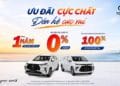 Toyota ưu đãi 100% trước bạ, lãi suất 0% cho xe 7 chỗ - 1
