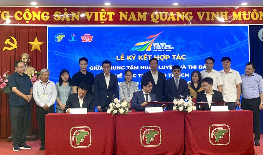 TPHCM Ký kết hợp tác chuyển đổi số phục vụ Đại hội Thể thao toàn quốc lần thứ X năm 2026 - 2