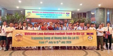 Đội tuyển Lào tập huấn tại Gia Lai, sẵn sàng cho ASEAN Hyundai Cup 2026 - 2