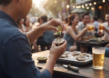 Hàu sống và huyền thoại “bản lĩnh nam giới”: Khoái lạc duy ý chí bên bàn nhậu