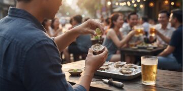 Hàu sống và huyền thoại “bản lĩnh nam giới”: Khoái lạc duy ý chí bên bàn nhậu