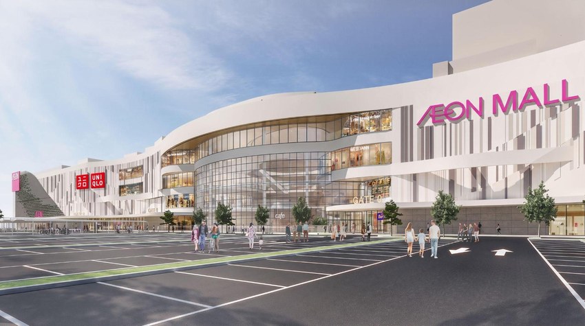 Render cửa hàng UNIQLO AEON MALL Hạ Long