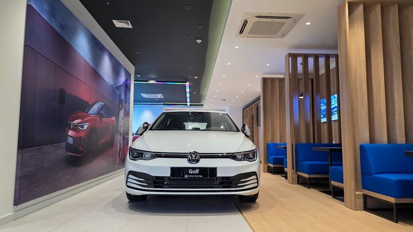 Khu trưng bày Digital Display tại Volkswagen City Store Phạm Hùng