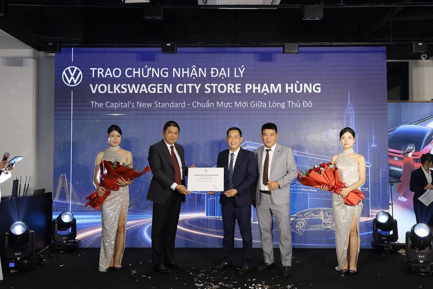 Lễ trao chứng nhận đại lý Volkswagen City Store Phạm Hùng